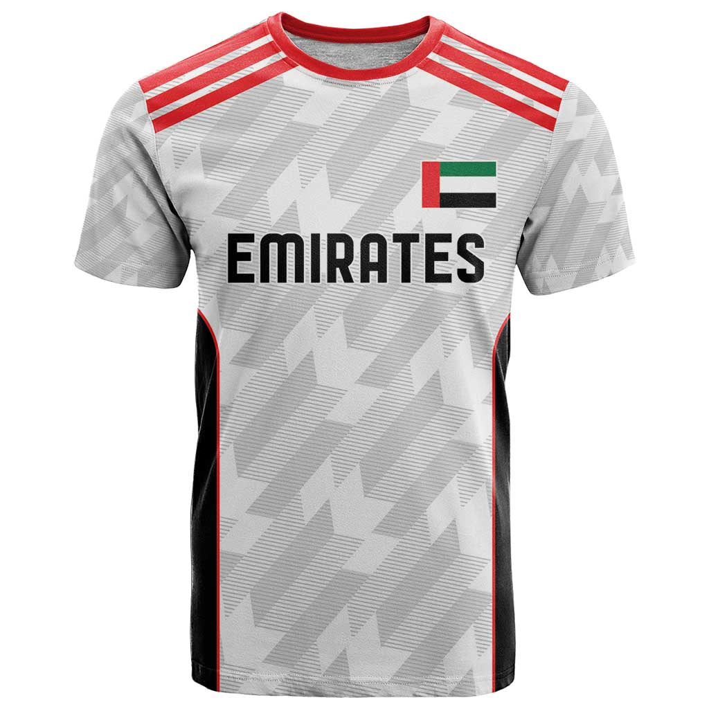 Custom UAE Football T Shirt The Whites Concept 19-2020 - Wonder Print Shop