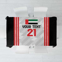 Custom UAE Football Tablecloth The Whites Concept 19-2020 - Wonder Print Shop