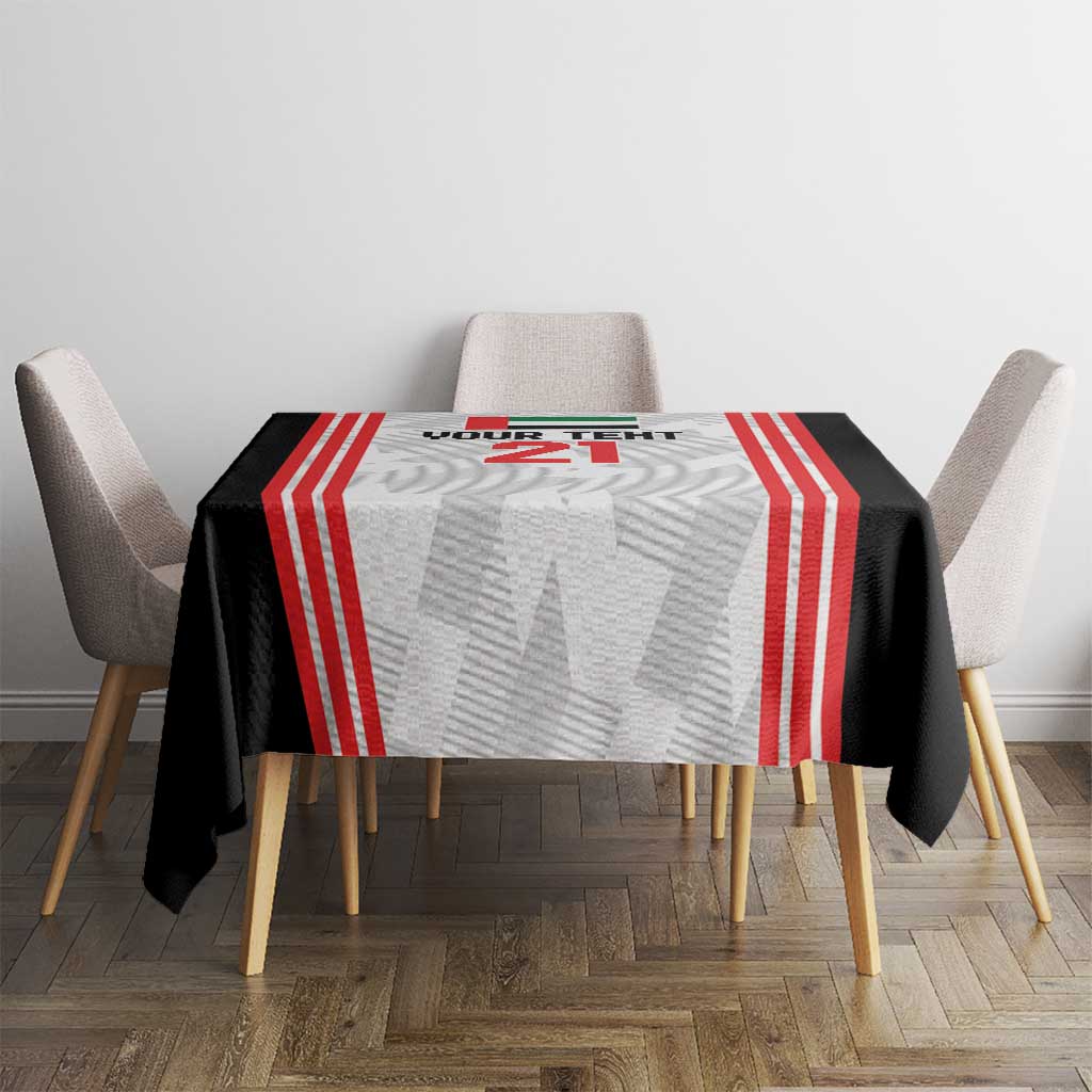 Custom UAE Football Tablecloth The Whites Concept 19-2020 - Wonder Print Shop