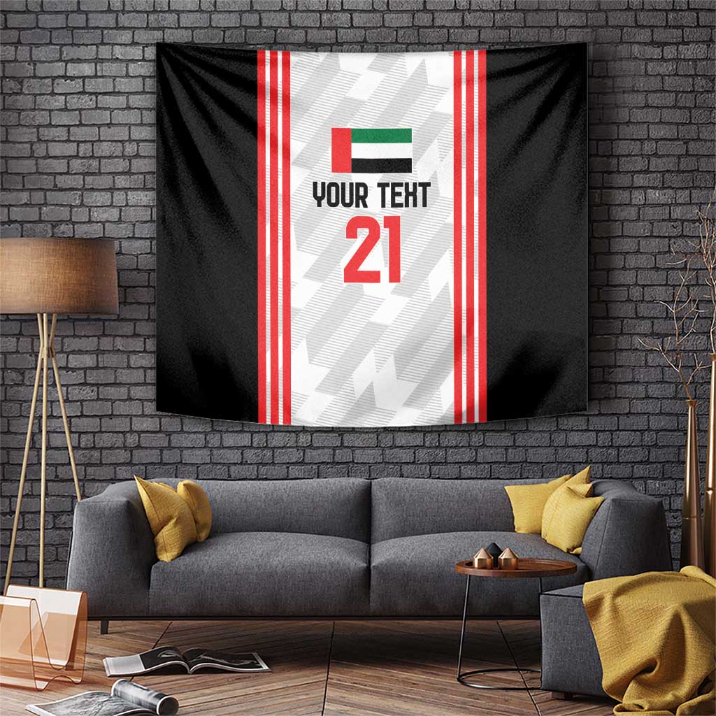 Custom UAE Football Tapestry The Whites Concept 19-2020 - Wonder Print Shop