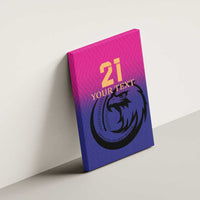 Custom UAE Cricket Canvas Wall Art United Arab Emirates Falcon Sporty Pattern LT9 - Wonder Print Shop