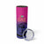 Custom UAE Cricket Skinny Tumbler United Arab Emirates Falcon Sporty Pattern - Wonder Print Shop