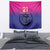 Custom UAE Cricket Tapestry United Arab Emirates Falcon Sporty Pattern - Wonder Print Shop