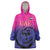 Custom UAE Cricket Wearable Blanket Hoodie United Arab Emirates Falcon Sporty Pattern - Wonder Print Shop