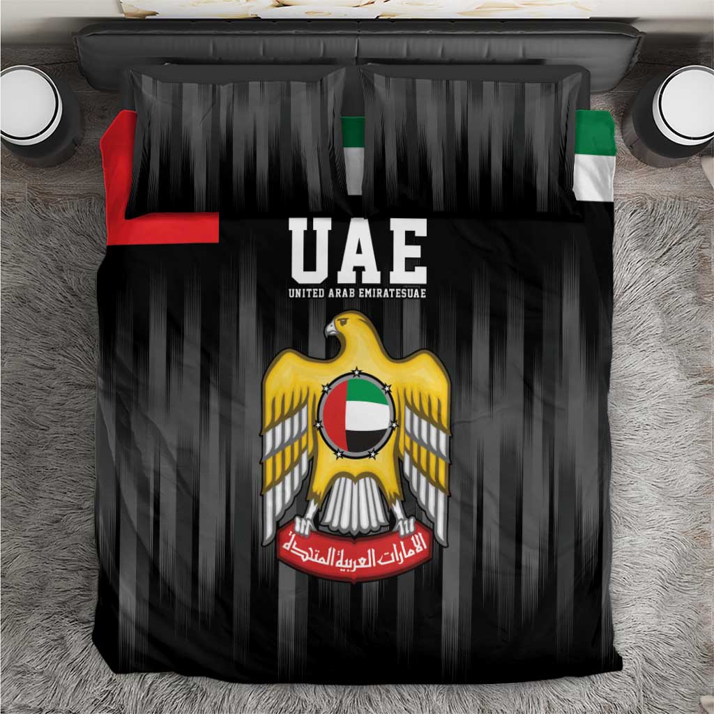 United Arab Emirates Bedding Set UAE Emblem Hawk of Quraish LT9 - Wonder Print Shop