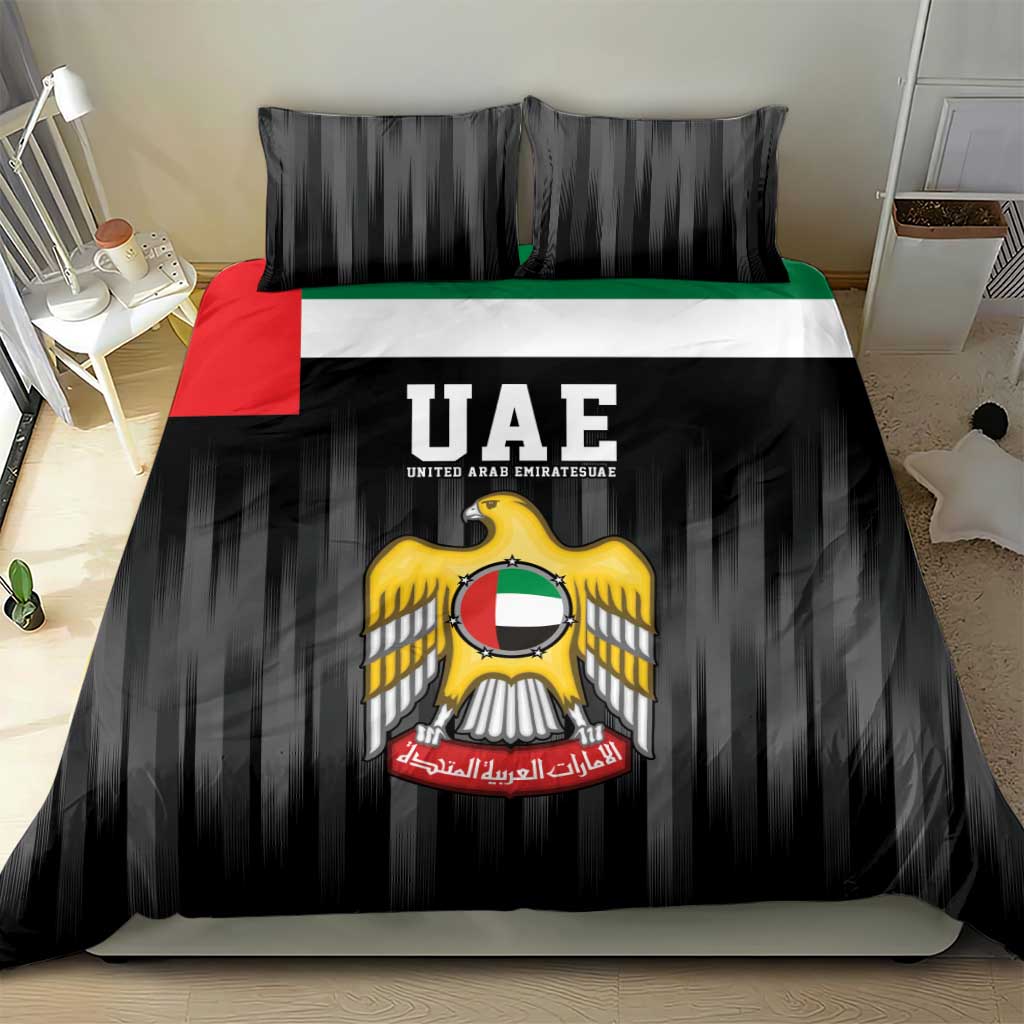 United Arab Emirates Bedding Set UAE Emblem Hawk of Quraish LT9 - Wonder Print Shop