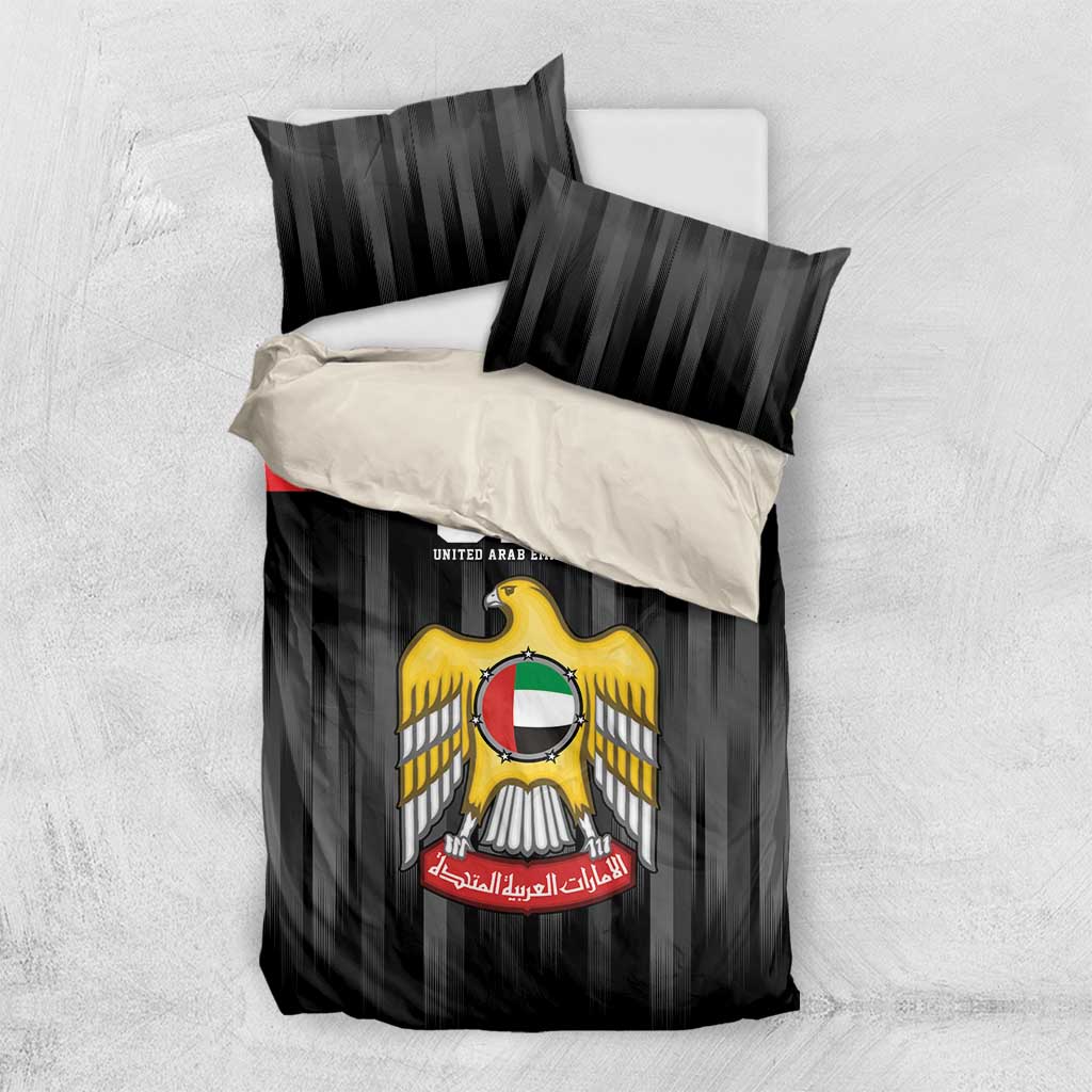 United Arab Emirates Bedding Set UAE Emblem Hawk of Quraish LT9 - Wonder Print Shop