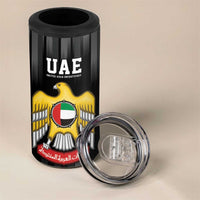 United Arab Emirates 4 in 1 Can Cooler Tumbler UAE Emblem Hawk of Quraish LT9 - Wonder Print Shop