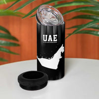 United Arab Emirates 4 in 1 Can Cooler Tumbler UAE Emblem Hawk of Quraish LT9 - Wonder Print Shop