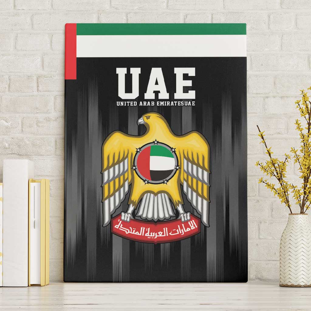 United Arab Emirates Canvas Wall Art UAE Emblem Hawk of Quraish LT9 - Wonder Print Shop