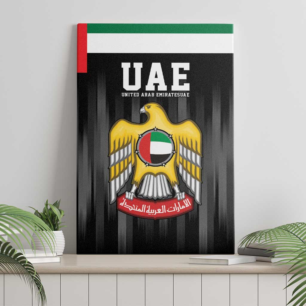 United Arab Emirates Canvas Wall Art UAE Emblem Hawk of Quraish LT9 - Wonder Print Shop