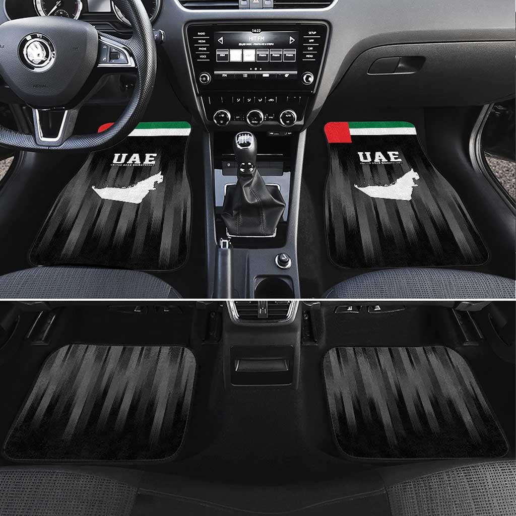 United Arab Emirates Car Mats UAE Emblem Hawk of Quraish LT9 - Wonder Print Shop