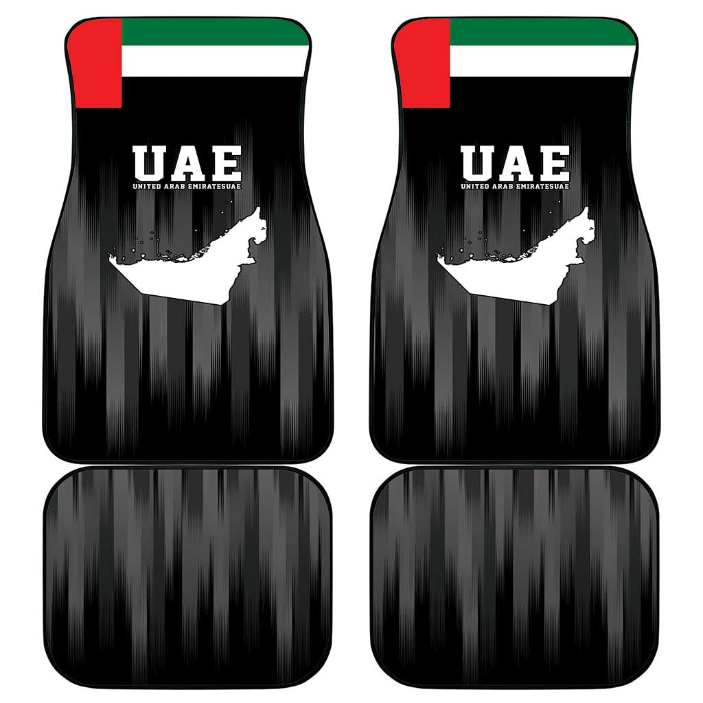 United Arab Emirates Car Mats UAE Emblem Hawk of Quraish LT9 - Wonder Print Shop