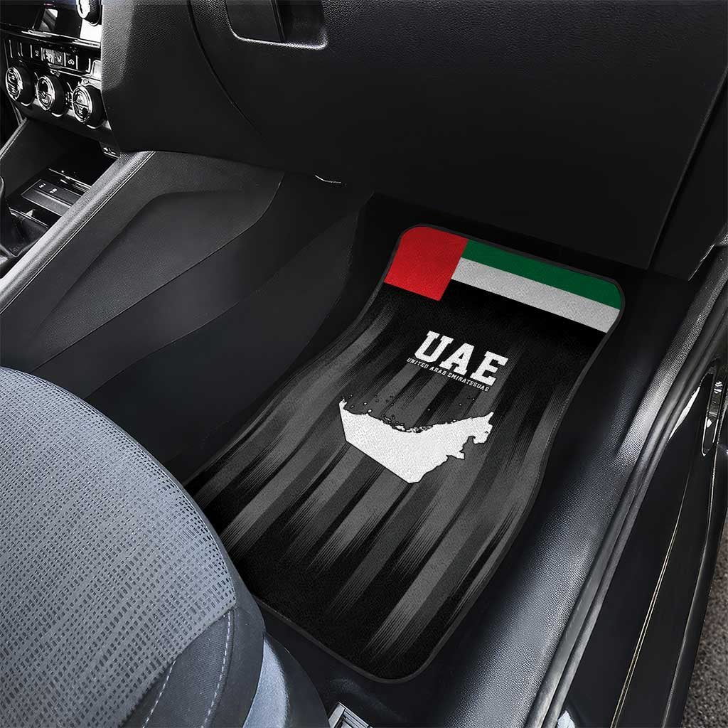 United Arab Emirates Car Mats UAE Emblem Hawk of Quraish LT9 - Wonder Print Shop