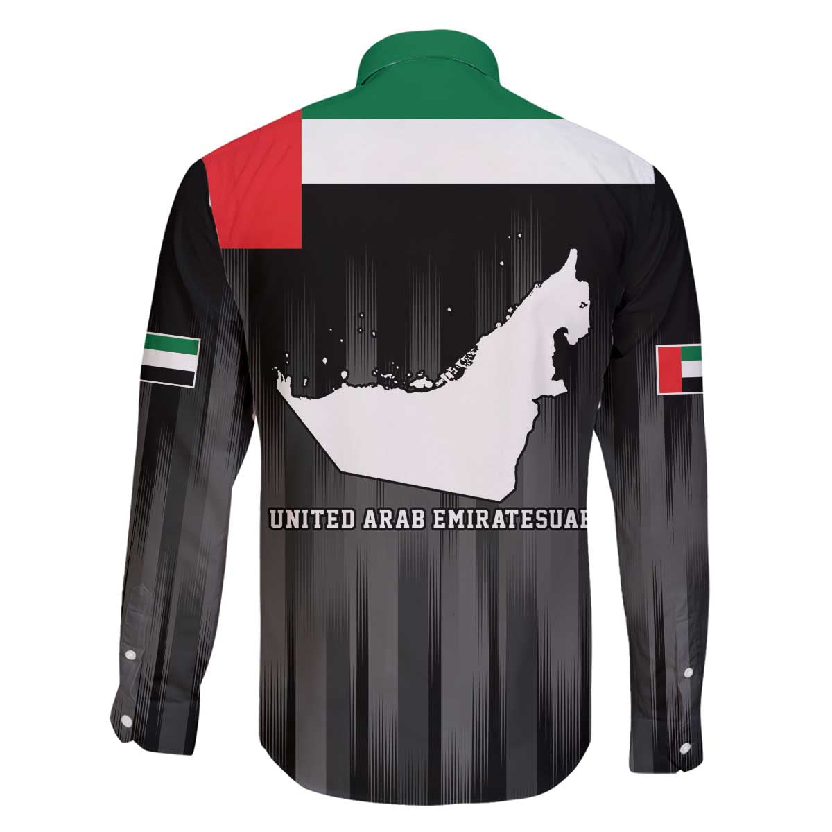 United Arab Emirates Family Matching Off The Shoulder Long Sleeve Dress and Hawaiian Shirt UAE Emblem Hawk of Quraish - Wonder Print Shop