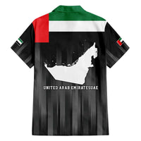 United Arab Emirates Family Matching Off Shoulder Short Dress and Hawaiian Shirt UAE Emblem Hawk of Quraish LT9 - Wonder Print Shop