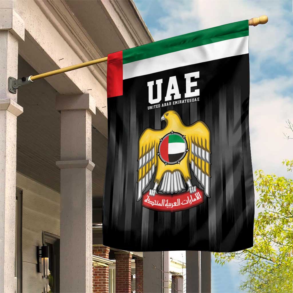 United Arab Emirates Garden Flag UAE Emblem Hawk of Quraish - Wonder Print Shop
