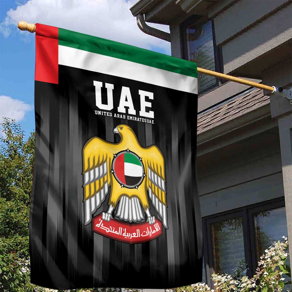 United Arab Emirates Garden Flag UAE Emblem Hawk of Quraish - Wonder Print Shop
