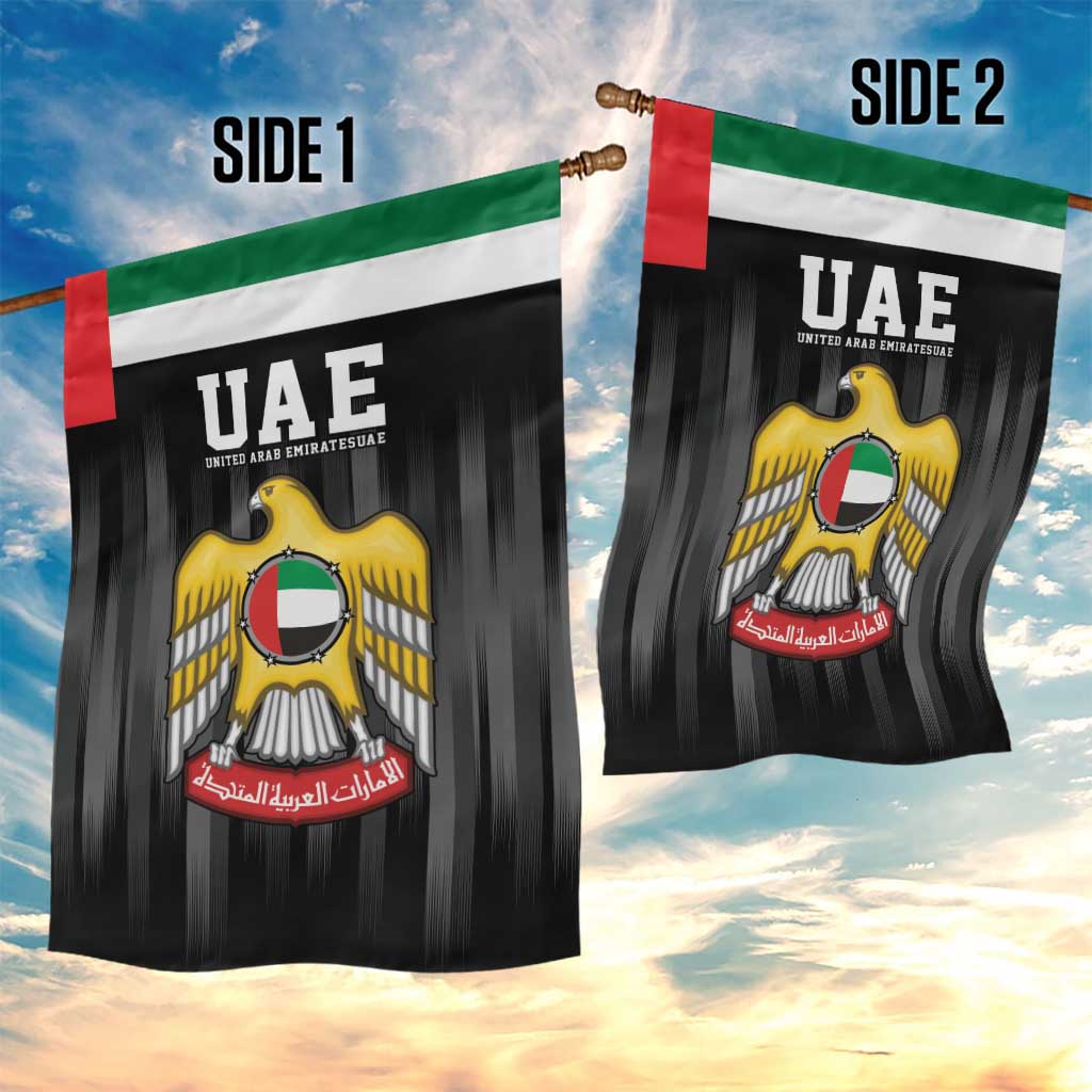 United Arab Emirates Garden Flag UAE Emblem Hawk of Quraish - Wonder Print Shop