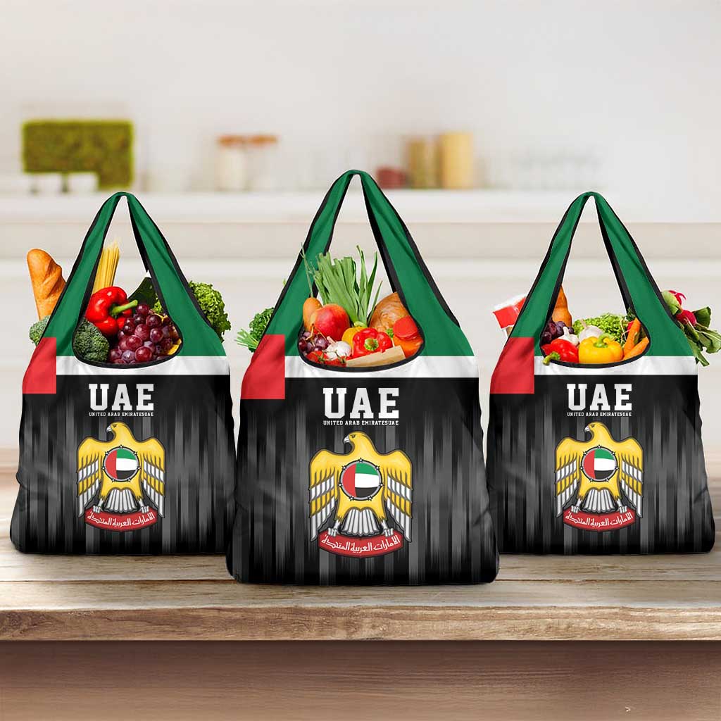 United Arab Emirates Grocery Bag UAE Emblem Hawk of Quraish