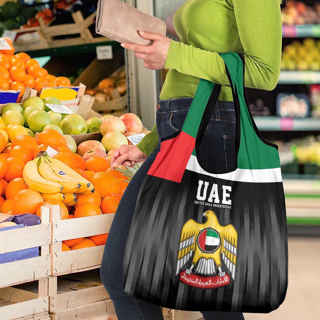 United Arab Emirates Grocery Bag UAE Emblem Hawk of Quraish