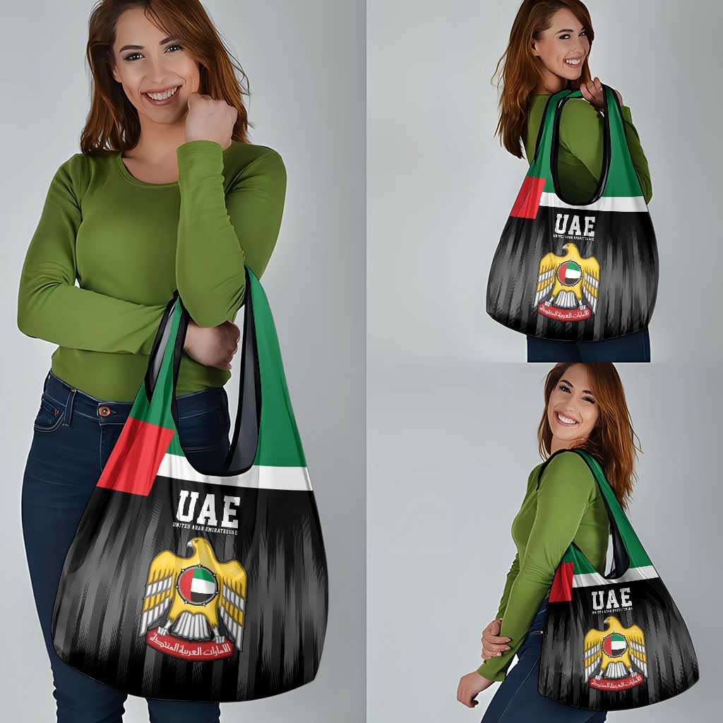 United Arab Emirates Grocery Bag UAE Emblem Hawk of Quraish