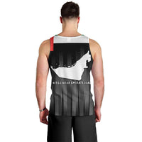 United Arab Emirates Men Tank Top UAE Emblem Hawk of Quraish - Wonder Print Shop