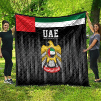 United Arab Emirates Quilt UAE Emblem Hawk of Quraish - Wonder Print Shop