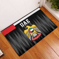 United Arab Emirates Rubber Doormat UAE Emblem Hawk of Quraish - Wonder Print Shop