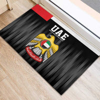 United Arab Emirates Rubber Doormat UAE Emblem Hawk of Quraish - Wonder Print Shop