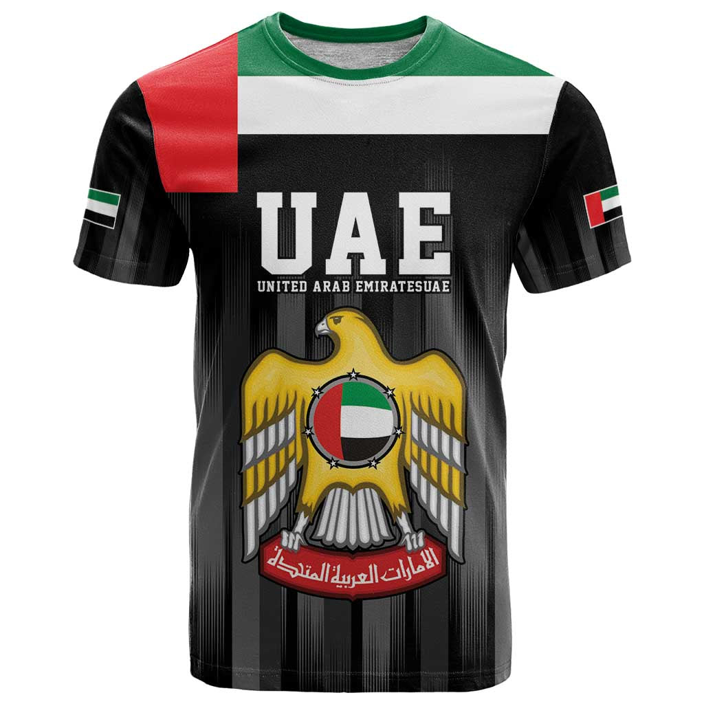 United Arab Emirates T Shirt UAE Emblem Hawk of Quraish - Wonder Print Shop