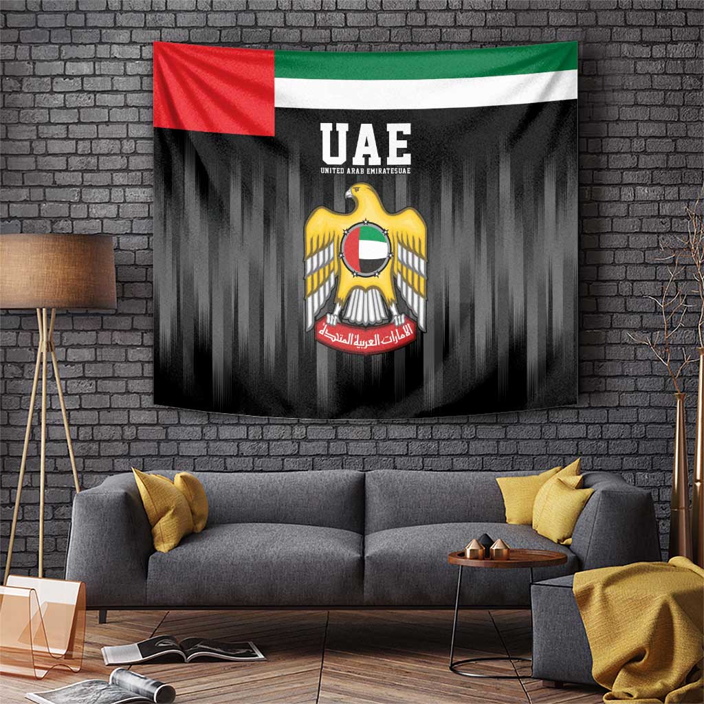 United Arab Emirates Tapestry UAE Emblem Hawk of Quraish - Wonder Print Shop