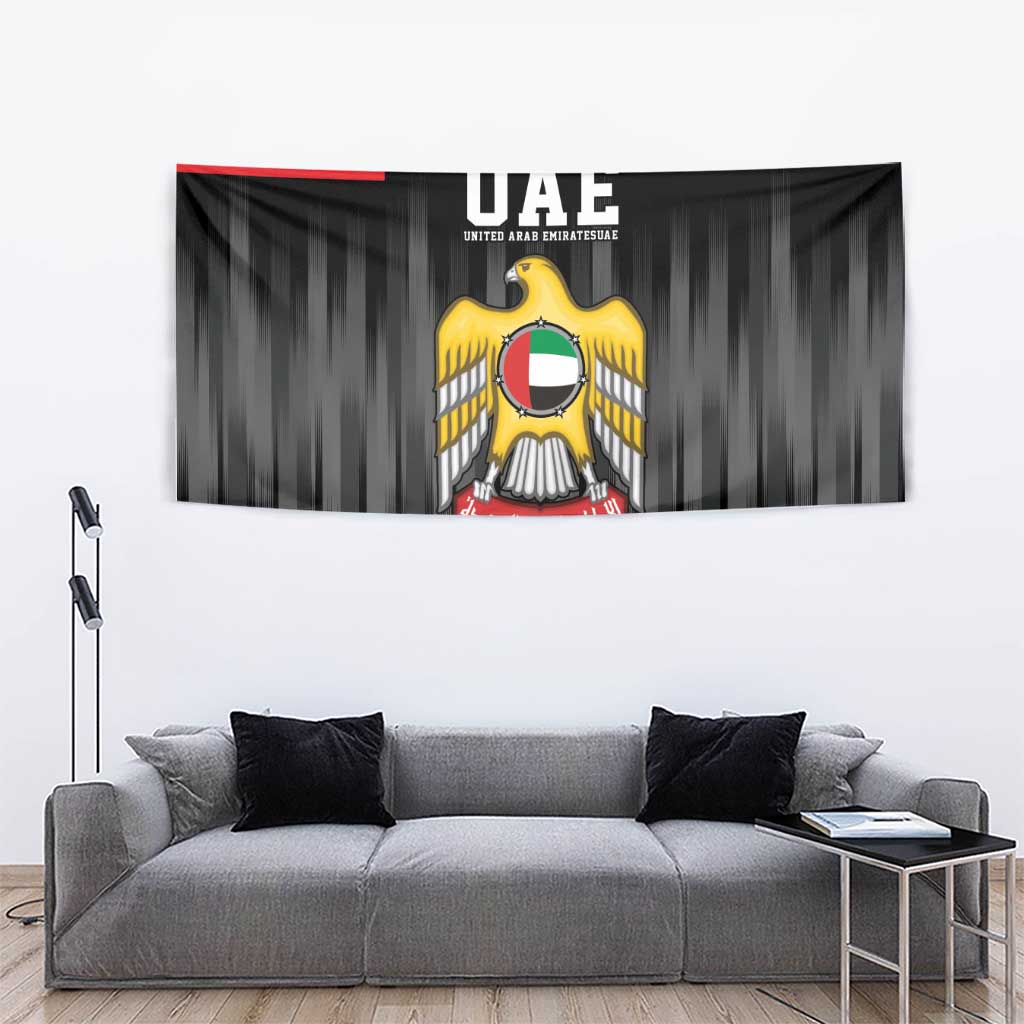 United Arab Emirates Tapestry UAE Emblem Hawk of Quraish - Wonder Print Shop
