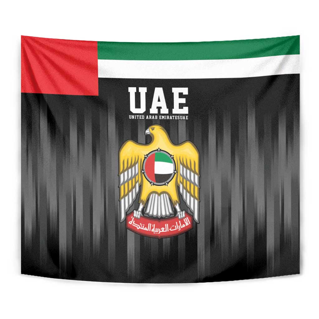 United Arab Emirates Tapestry UAE Emblem Hawk of Quraish - Wonder Print Shop