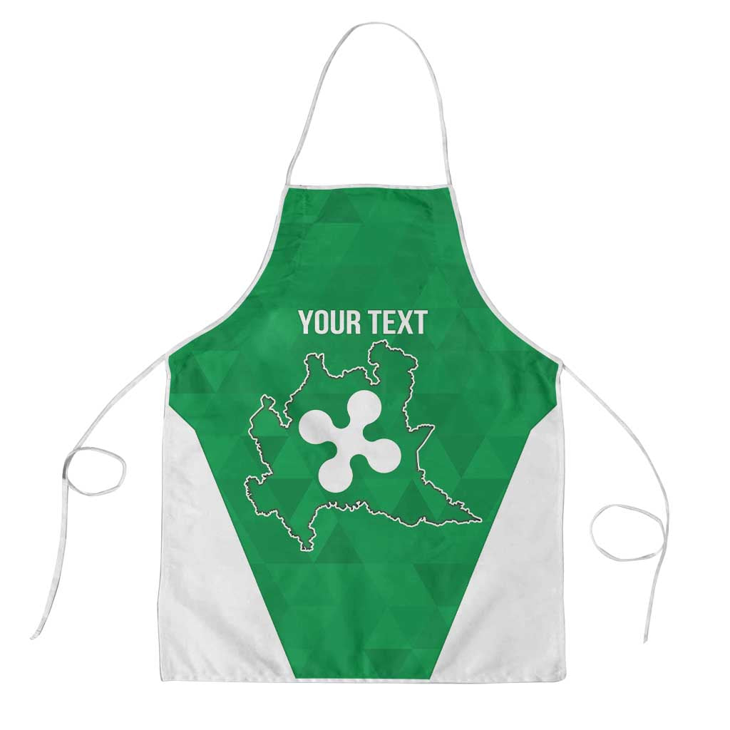 Personalized Italy Lombardy Apron Inspiration Flags Style - Wonder Print Shop