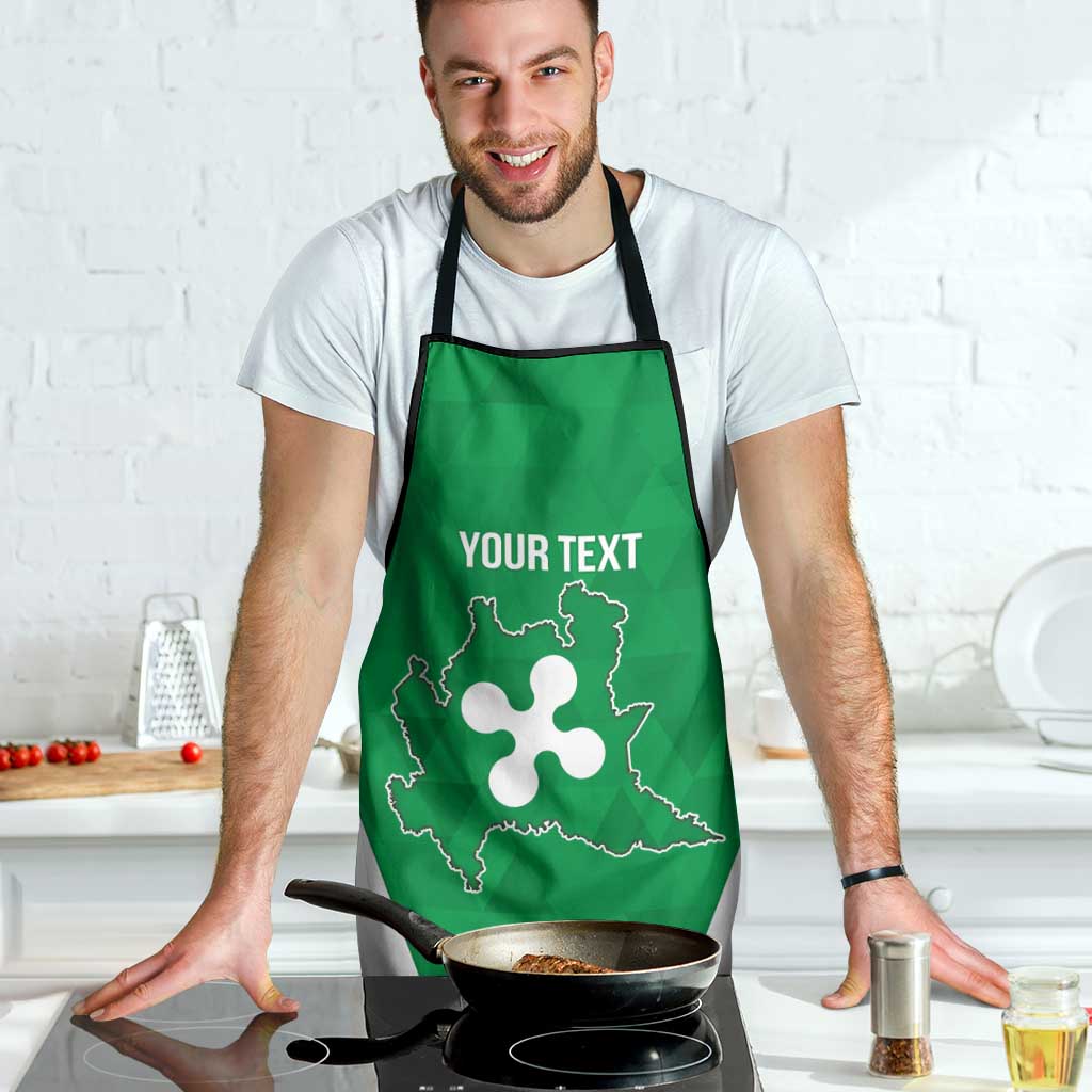 Personalized Italy Lombardy Apron Inspiration Flags Style - Wonder Print Shop