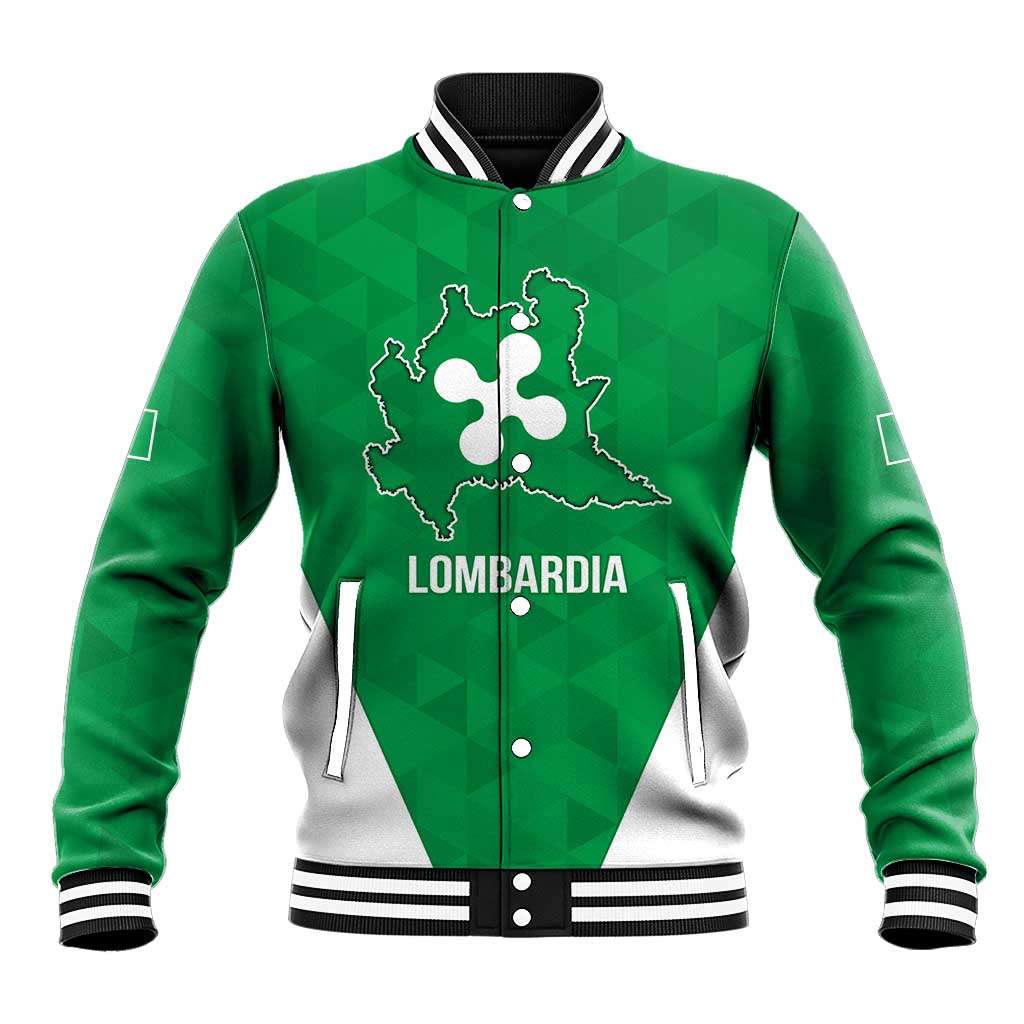 Personalized Italy Lombardy Baseball Jacket Inspiration Flags Style