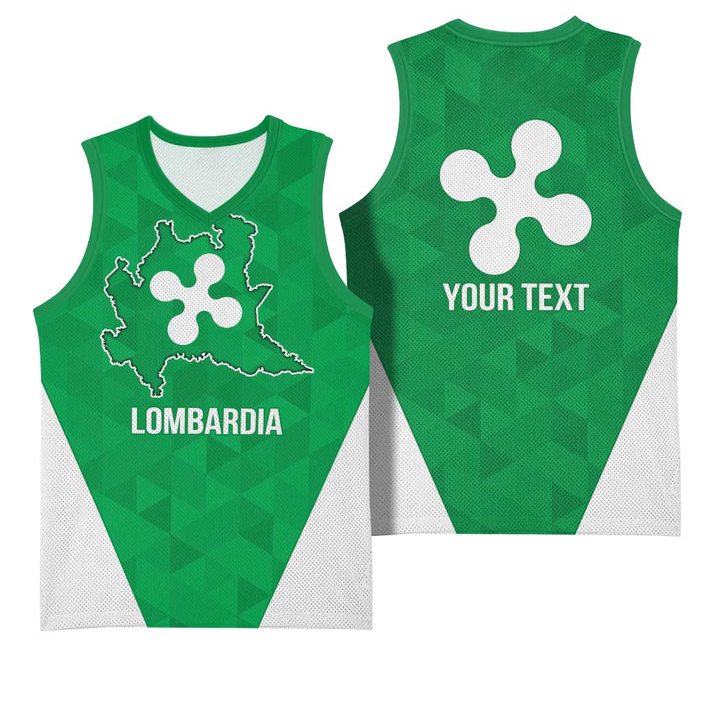 Personalized Italy Lombardy Basketball Jersey Inspiration Flags Style - Wonder Print Shop
