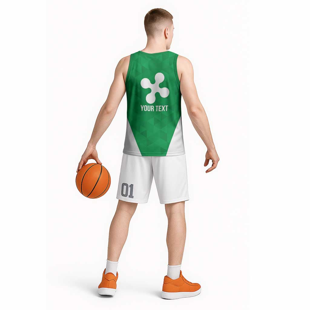 Personalized Italy Lombardy Basketball Jersey Inspiration Flags Style - Wonder Print Shop