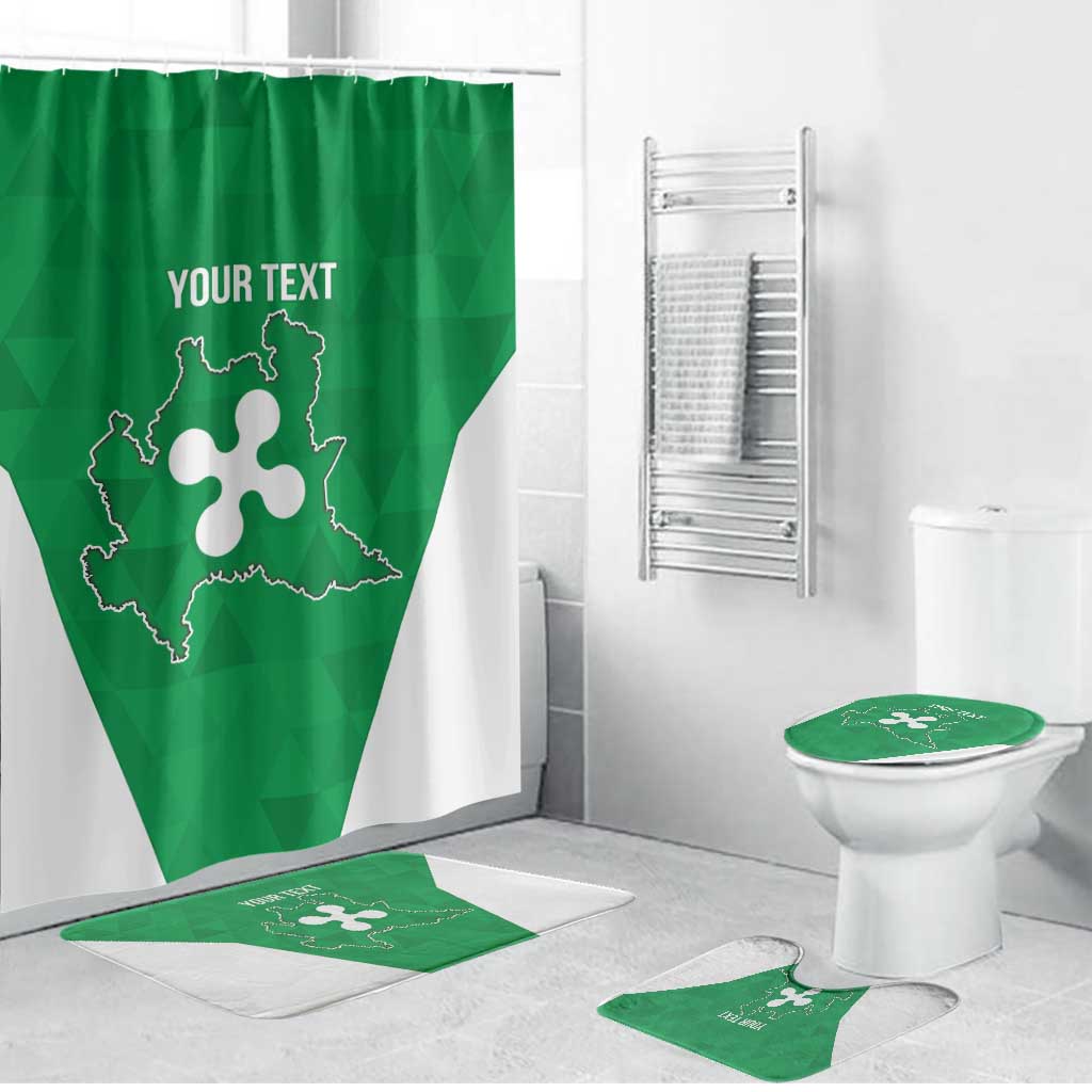 Personalized Italy Lombardy Bathroom Set Inspiration Flags Style - Wonder Print Shop