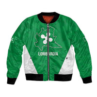 Personalized Italy Lombardy Bomber Jacket Inspiration Flags Style