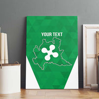 Personalized Italy Lombardy Canvas Wall Art Inspiration Flags Style