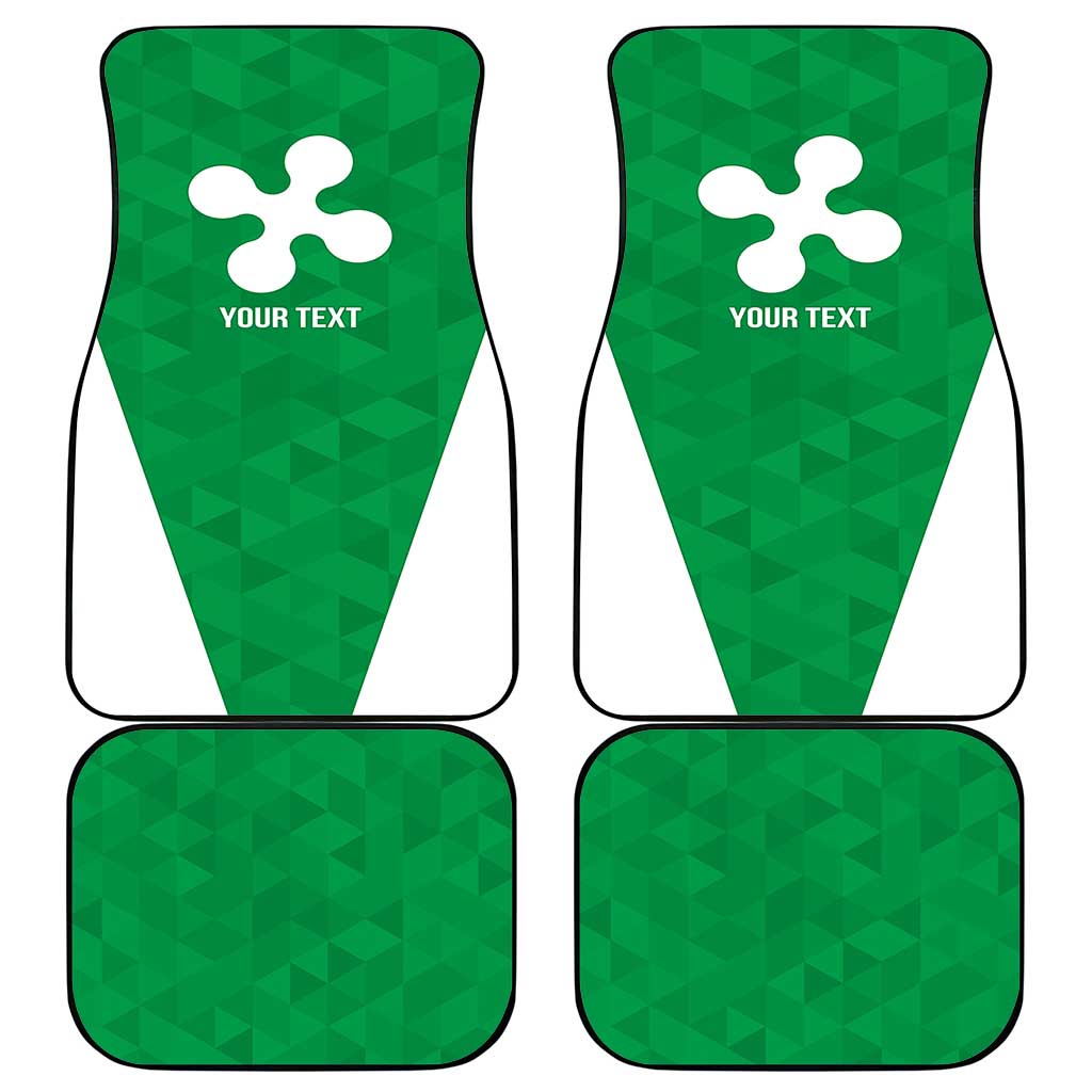 Personalized Italy Lombardy Car Mats Inspiration Flags Style