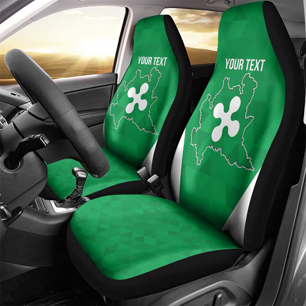 Personalized Italy Lombardy Car Seat Cover Inspiration Flags Style