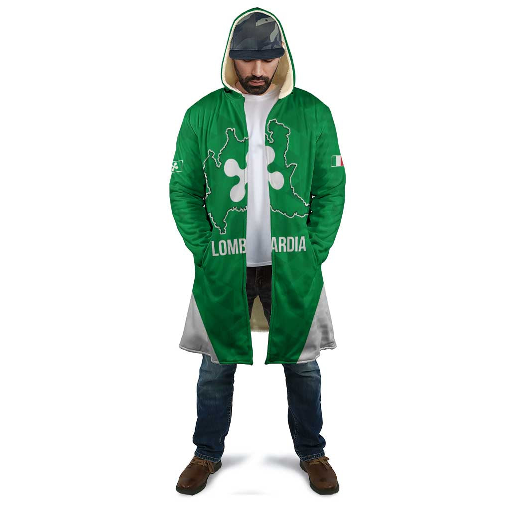 Personalized Italy Lombardy Cloak Inspiration Flags Style - Wonder Print Shop