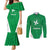 Personalized Italy Lombardy Couples Matching Mermaid Dress and Long Sleeve Button Shirt Inspiration Flags Style