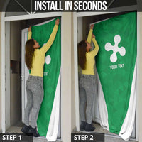 Personalized Italy Lombardy Door Cover Inspiration Flags Style - Wonder Print Shop