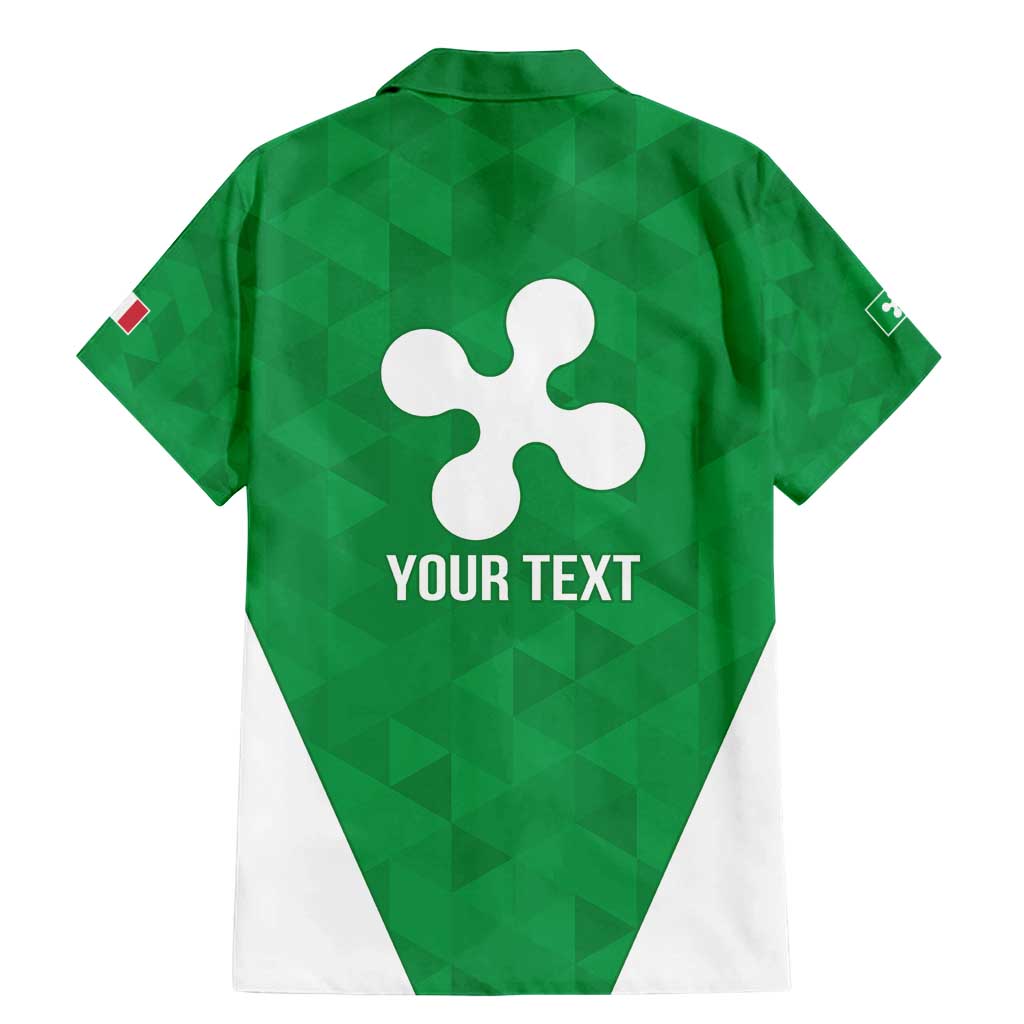 Personalized Italy Lombardy Family Matching Mermaid Dress and Hawaiian Shirt Inspiration Flags Style