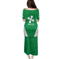 Personalized Italy Lombardy Family Matching Puletasi and Hawaiian Shirt Inspiration Flags Style