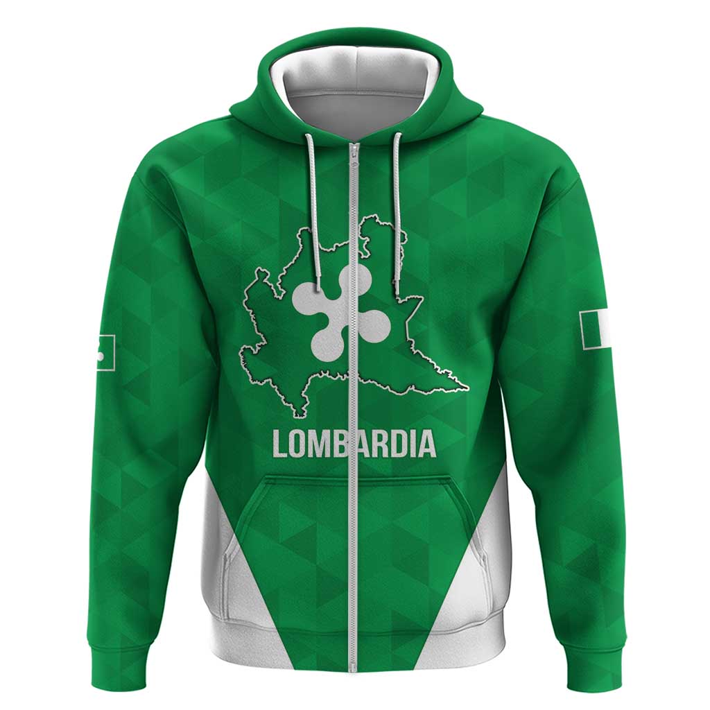 Personalized Italy Lombardy Hoodie Inspiration Flags Style